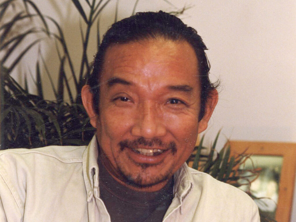 Photograph of Kiyoshi Kuromiya. AIDS LIbrary of Philadelphia photographs, Ms. Coll. 85, John J. Wilcox, Jr. Archives, William Way LGBT Community Center, Philadelphia, PΑ.